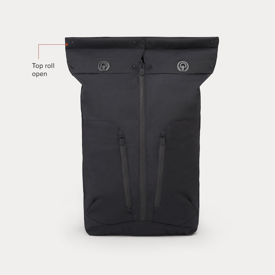 enter roll top backpack mini The 18L Compact access bag for long Lefrik - Roll Mini Olive